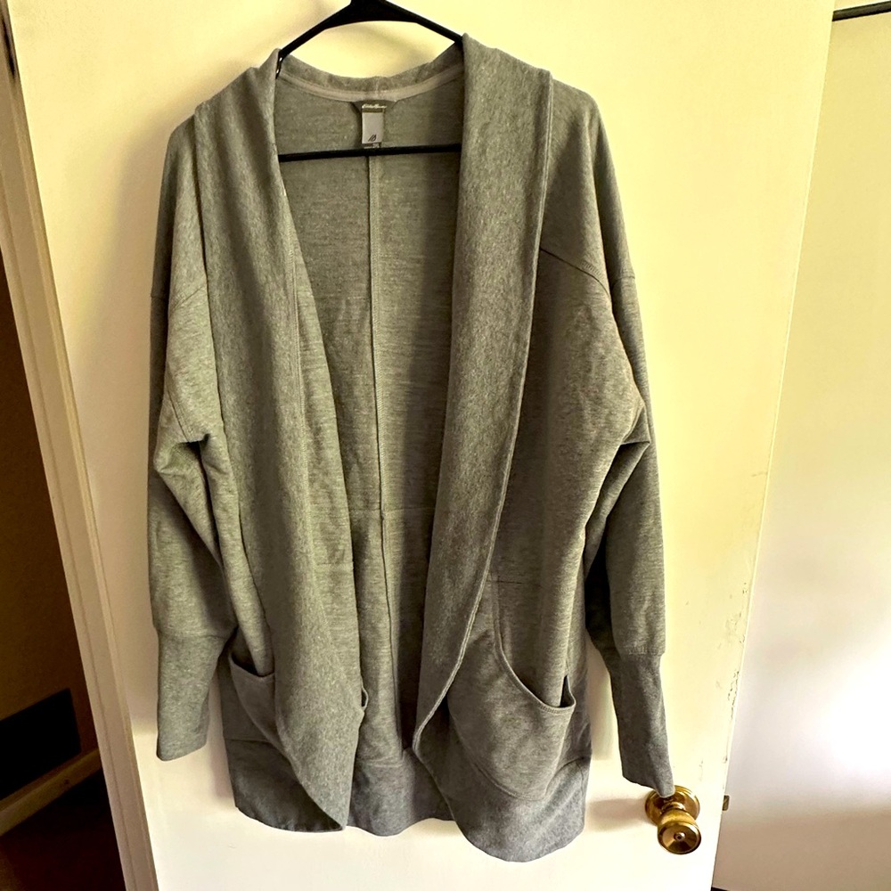 Eddie Bauer cocoon cardigan 2x